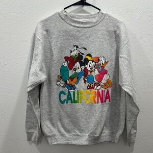 Vintage Disney by Velva Sheen Mickey Mouse & Friends California crewneck